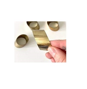 Anillo de servilleta de latón artesanal para decoración de Navidad y boda, servilletero Popular, suministros de restaurante, precio bajo al por mayor - Product Image 3