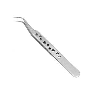 Pinzas Profesionales Antiestáticas para Pestañas, Duraderas, con Logotipo y Empaque Personalizables, de Acero Inoxidable - Product Image 1