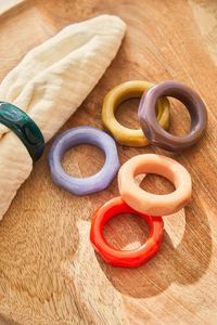 Best selling <b>resin</b> napkin <b>rings</b> with high quality design work for upscale restaurants and festive occasions - Product Image 3