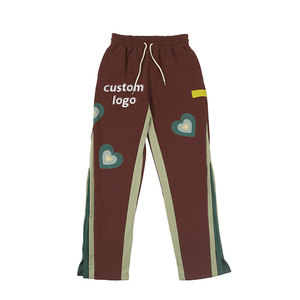 Vente directe d'usine hommes grande taille décontracté taille moyenne léger respirant pantalon d'entraînement 100% coton de haute qualité - Product Image 1