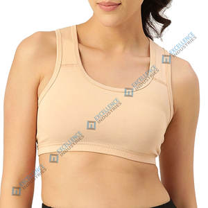 Soutien-gorge de sport en tissu respirant léger à maintien élevé pour femmes Logo personnalisé grande taille OEM soutien-gorge d'entraînement Gym Fitness - Product Image 1