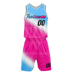 Uniforme de Baloncesto Bordado de Alta Calidad de Nueva Temporada para Hombre y Ropa de Entrenamiento Deportivo - Product Image 2