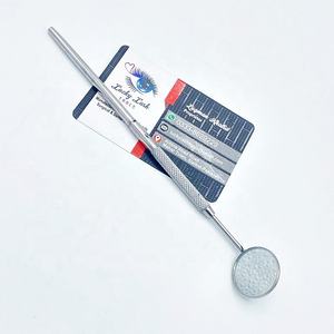 กล่องสแตนเลสทรงปากสำหรับต่อขนตาอุปกรณ์ต่อขนตาโลโก้และสีออกแบบได้ตามต้องการ - Product Image 4