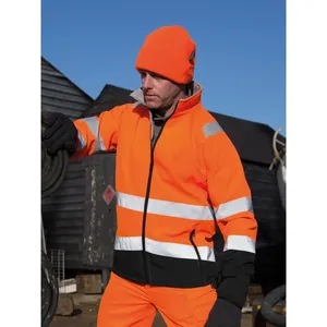 Giacca Softshell Stampabile con Caratteristiche di Sicurezza, Articolo Promozionale per Attrezzatura di Sopravvivenza - Product Image 5