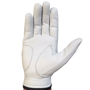 ถุงมือกอล์ฟลายพรางคุณภาพสูง OEM ดีไซน์แบบซับลิเมชั่น หนังแท้ สายรัดข้อมือปรับได้ กันลื่น กันน้ำ ทนทาน พรีเมียม - Product Image 6