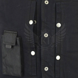 Bonne qualité 100% cuir fait mode gilet prix raisonnable hommes vêtements gilet en cuir en Stock - Product Image 5