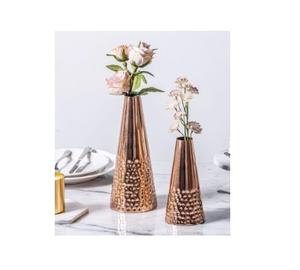 Florero de centros de mesa de aluminio para decoración de boda, gran oferta, maceta de urna hecha a mano para decoración de boda, florero de mesa único - Product Image 2