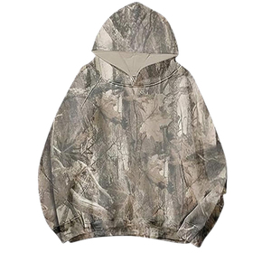 Sweat à capuche en molleton 100% coton délavé blanc de qualité supérieure Unisexe décontracté confortable à porter au quotidien - Product Image 4