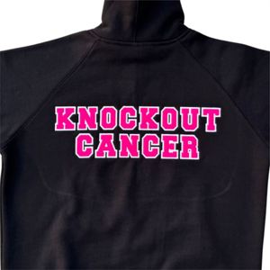 Sensibilisation au cancer du sein Knockout Cancer Hoodie | Sweat à capuche unisexe en molleton de ruban rose de soutien | Vêtements confortables et de cause - Product Image 6