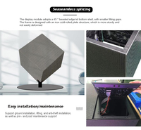Écran Cube LED personnalisé créatif Panneau de magasin extérieur Écran publicitaire Écran LED carré