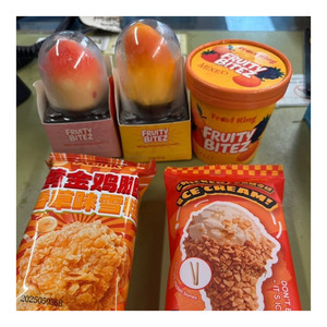 ไอศกรีมผลไม้รสชาติใหม่ ขายดี รสทับทิม คีวี สตรอว์เบอร์รี ช็อกโกแลตกรอบ ขนมหวานขายดีจากโรงงาน - Product Image 6