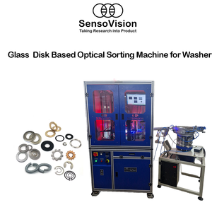 Máquina automática de clasificación óptica de discos de vidrio para arandelas Detección de defectos de alta velocidad - Product Image 6