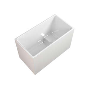 Baignoire HERA 1017 avec siège, baignoire portable HDB, sans découpe, sans carrelage - Product Image 2