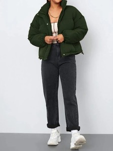 OEM Custom Service Women's Puffer <b>Jacket</b> Windproof Casual Wear Clothing Winter Warm Women's Bubble <b>Jacket</b> - Product Image 4