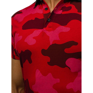 Uniforme de negocios de Golf para hombre con logotipo bordado personalizado de algodón 100% de tendencia Color sólido para Polos hechos de lona duradera Fa - Product Image 6