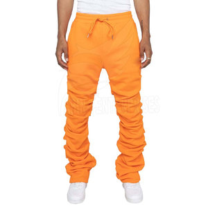 Baggy de jogging taille haute personnalisé pour hommes pantalon de survêtement en coton élastique poche cargo léger été décontracté Design pratique - Product Image 4
