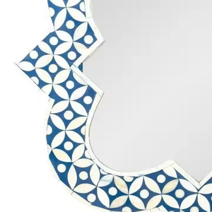 Classic Decorative <b>Mirror</b> Frame New Arrival Large <b>Wall</b> <b>Hanging</b> Home Decor Bone Inlay by crescent crafts - Product Image 5