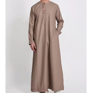 ผ้าฝ้ายอิสลามสำหรับผู้ชายดีไซน์ซาอุดิอาระเบียยาวขนาดใหญ่พิเศษระบายอากาศได้ดีแห้งเร็ว - Product Image 4