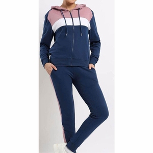 Ensemble de survêtement élégant pour femmes, sweat-shirts à capuche, pantalons, vêtements de sport, tenue décontractée, course à pied - Product Image 2