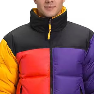 เสื้อแจ็คเก็ตพัฟเฟอร์ผู้ชายสำหรับฤดูหนาว ขายดีที่สุด ทันสมัย คุณภาพสูง ระบายอากาศได้ดี แห้งเร็ว สวมใส่สบาย ทรงพอดีตัว คอตั้ง ปรับแต่งได้ - Product Image 4