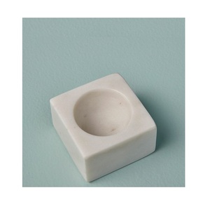 Mármol Diya suave hecho a mano pulido Pooja Diya ideal para templos hogares rituales de meditación festivales y uso espiritual - Product Image 3