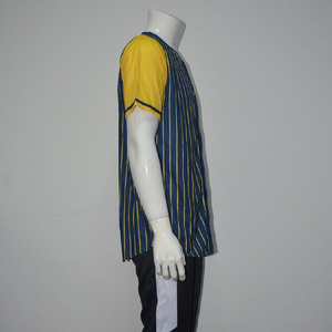 Custom Mens Baseball Uniform <b>Shirt</b> <b>Half</b> <b>Sleeve</b> Button Closure Breathable Polyester Team Wear OEM Pakistan - Product Image 6