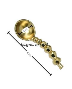 Juego de 4 cucharas de té medidoras de acero inoxidable de lujo, cubiertos de cocina, cuchara medidora elegante con chapado en oro para uso en hoteles - Product Image 4