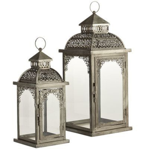 Admirable Vintage decoración de mesa de Navidad Metal hierro decorativo linterna portavelas elegantes tarros de velas para decoración de oficina en casa - Product Image 6