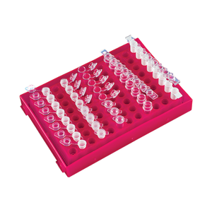 5230-22 ชั้นวาง PCR สีเขียว 96 หลุม สำหรับหลอดขนาด 0.2 มล. - ชุด 5 ชิ้น ที่เก็บและชั้นวาง - Product Image 1