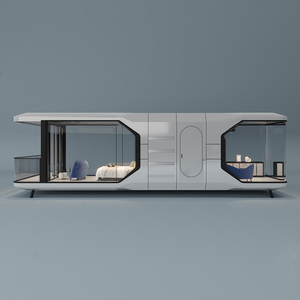 Viên nang không gian cabbin nhà prefab di động thông minh mô-đun bất động sản đúc sẵn tài sản di động với giá nhà máy bán buôn - Product Image 6