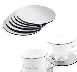 Meilleures ventes Ensemble de montagnes russes en acier Dessous de verre en acier inoxydable Dessous de verre en acier en vente Acier inoxydable de haute qualité - Product Image 1