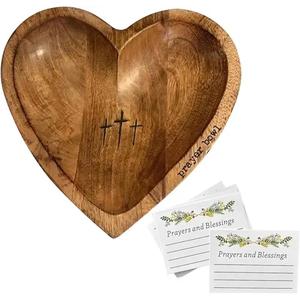 Natural Wooden Prayer Bowl For Meditation <b>Yoga</b> And Antique Style Wooden Prayer Bowl For Temple Decoration at Low Price - Product Image 2
