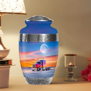 Urne de crémation de camionneur pour cendres humaines Femme adulte, urnes pour cendres humaines Grandes urnes de crémation pour cendres Homme adulte - Product Image 6