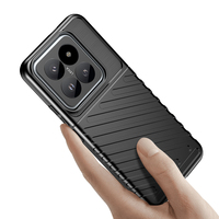 Coque de téléphone souple antichoc légère en TPU, anti-traces de doigts, design blindé, tendance, pour Redmi Note 14 Pro (multi-marques)