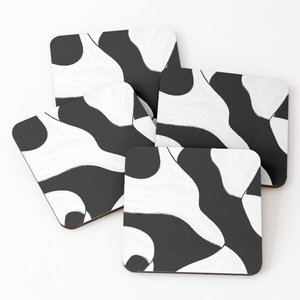 Posavasos para servir té impresos de madera antigua de alta calidad, Juego de 4 Uds. Del fabricante indio de posavasos, utensilios de cocina, vajilla - Product Image 1