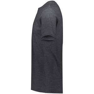 Alta calidad 260 Gsm algodón microfibra de gran tamaño hombres gota hombro camiseta 100% algodón ropa a granel hombres camisetas en blanco - Product Image 4