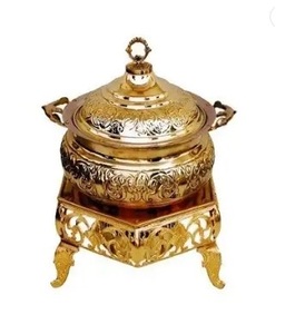 Elegante calentador de alimentos de acero inoxidable, plato de frotamiento de lujo para calentar y sostener equipos, venta para restaurantes y hoteles - Product Image 3