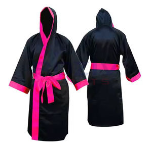 New Design Professional <b>Boxing</b> <b>Robe</b> Polyester/Nylon High Quality Protective Soft with Custom Design for Sale - Product Image 3