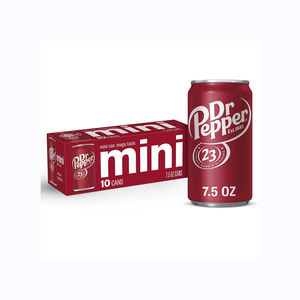 Refresco Dr Pepper al por mayor, latas mini de 250 ml, paquetes de 30 unidades para catering de aerolíneas, minibares de hoteles y hostelería al por mayor - Product Image 6