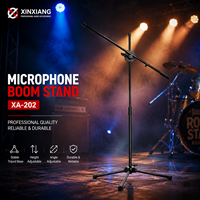Support de microphone professionnel réglable noir de haute qualité à prix abordable
