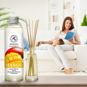 Aromatika Exotic Mango Aroma <b>Diffuser</b> Refill Liquid 200ml Long Lasting <b>Room</b> Fragrance Reed <b>Diffuser</b> Oil - Product Image 5