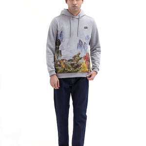 Sudadera ligera con capucha de tela suave para usar en capas y viajar con comodidad, sudaderas con capucha para hombre - Product Image 5