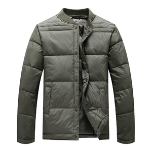 Bomber Hommes Doudounes Fabricant OEM Conception Coupe-Vent Respirant Causal Street Wear Manteau De Mode Rembourré Hommes Doudoune Veste - Product Image 3