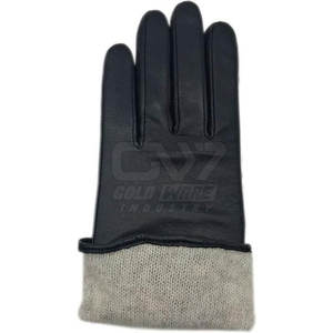 Private Label Personnalisé Votre Propre Logo Bon Matériel Gants En Cuir Gants En Cuir Respirant - Product Image 5