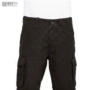 Pantalones Cortos Cargo de Verano para Hombre, Estilo Urbano, Largos, con Múltiples Bolsillos, Holgados, Estampado de Camuflaje, Lisos - Product Image 2