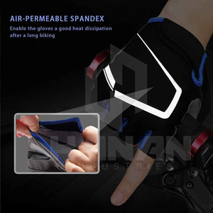 Elegantes guantes de ciclismo para hombre-Diseño colorido, antideslizante, diseño transpirable Proveedor mayorista - Product Image 3