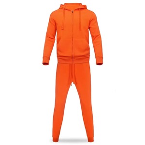 Ensemble de survêtement en coton haute performance pour homme, sweat-shirt à capuche et pantalon de jogging, streetwear - Product Image 3
