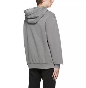 Sweats à capuche pour hommes, doux, 100% coton, brodés, unis, décontractés, streetwear, hiver, automne, port quotidien, confort - Product Image 3