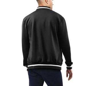 แจ็กเก็ตแขนยาวผ้าโพลีเอสเตอร์/ ผ้าฝ้ายปักด้านหน้าคอตั้งพิมพ์ลายได้ตามต้องการ - Product Image 2