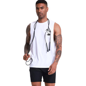 New Arrival Gym Wear Bodybuilding Men's Tank <b>Top</b> At Wholesale Price Unique Style <b>Oversize</b> Fitness Wear Men Gym <b>Vest</b> For Sale - Product Image 5